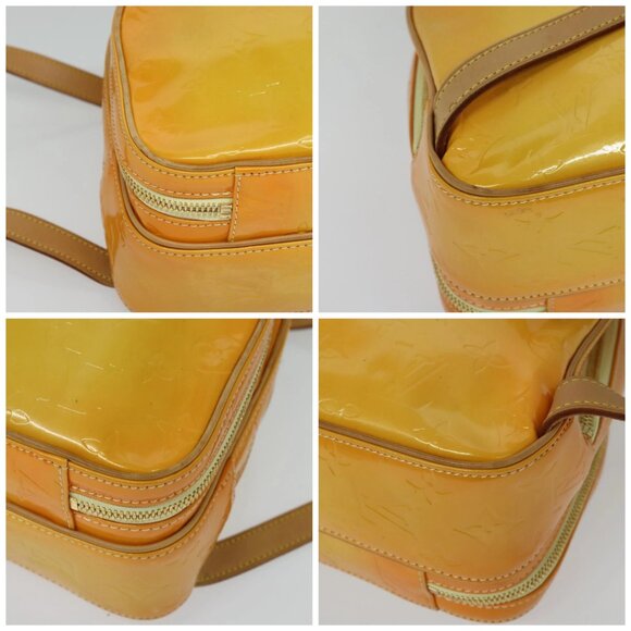 LOUIS VUITTON Monogram Vernis Marley Backpack Yellow - Picture 16 of 16